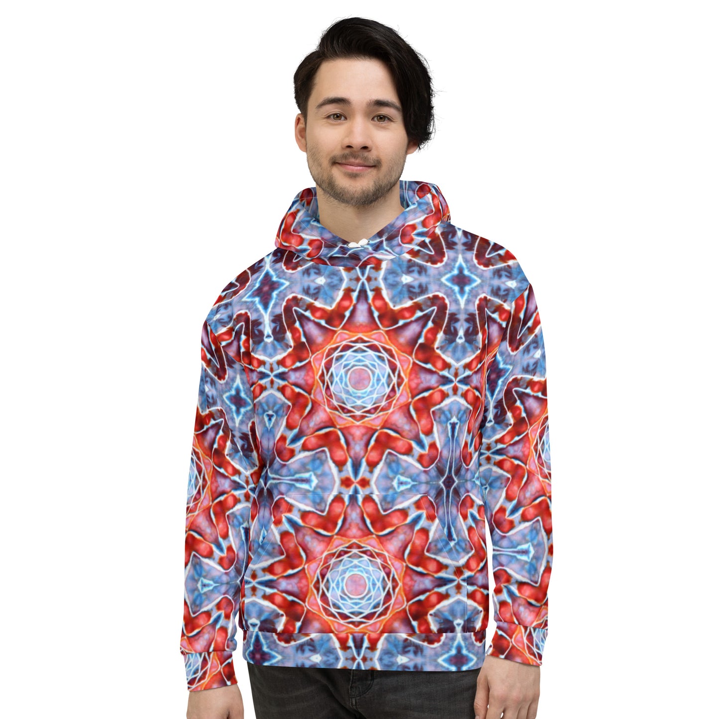 Tie Dye Print Hoodie