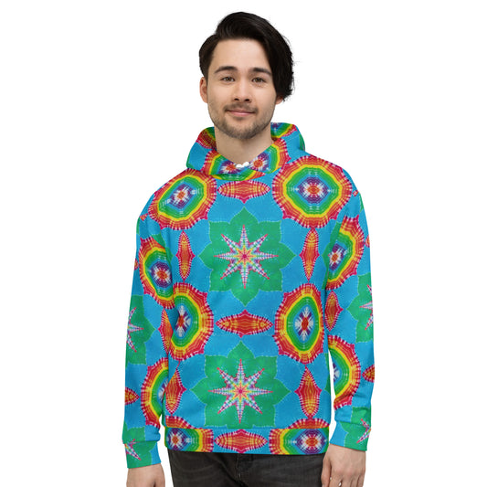 Tie Dye Print Hoodie