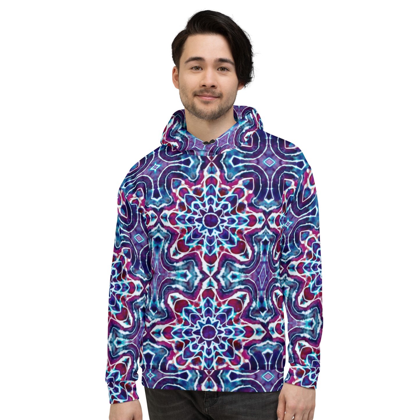 Tie Dye Print Hoodie