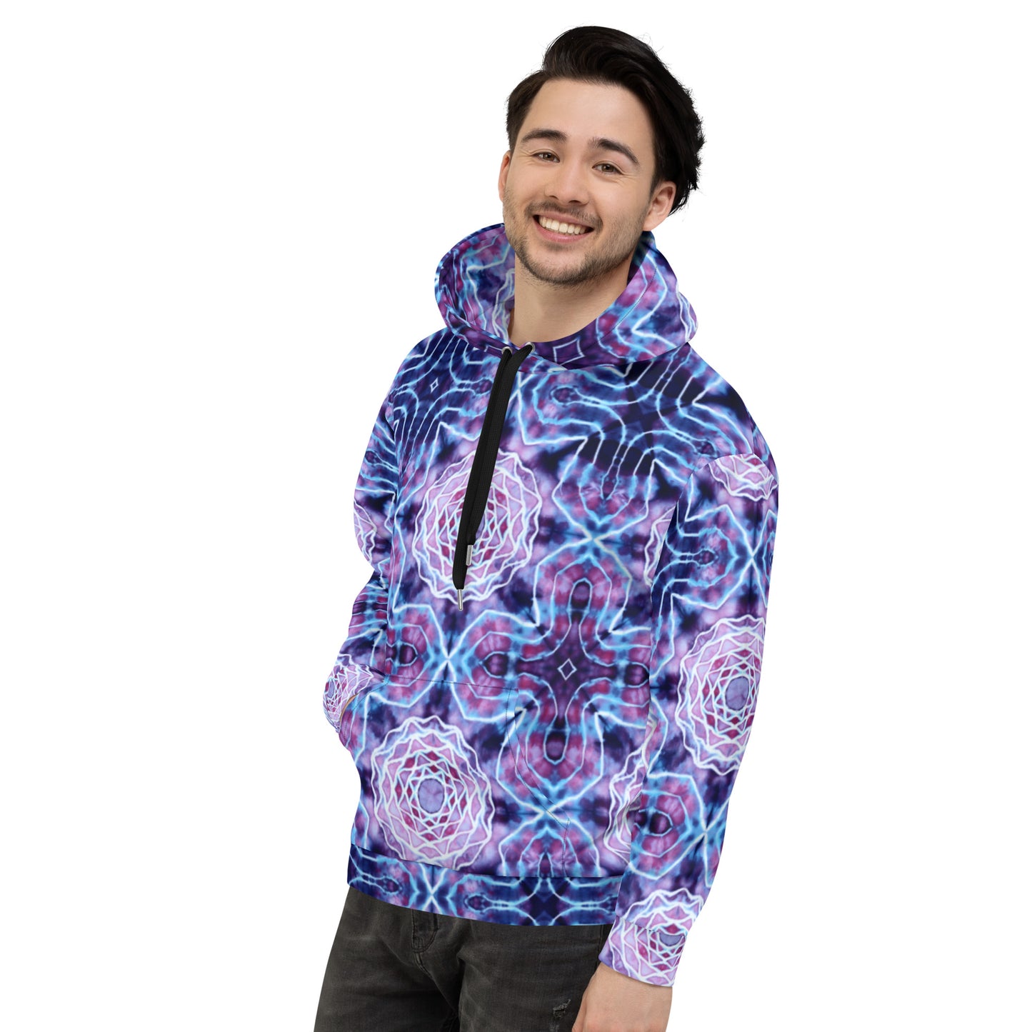 Tie Dye Print Hoodie