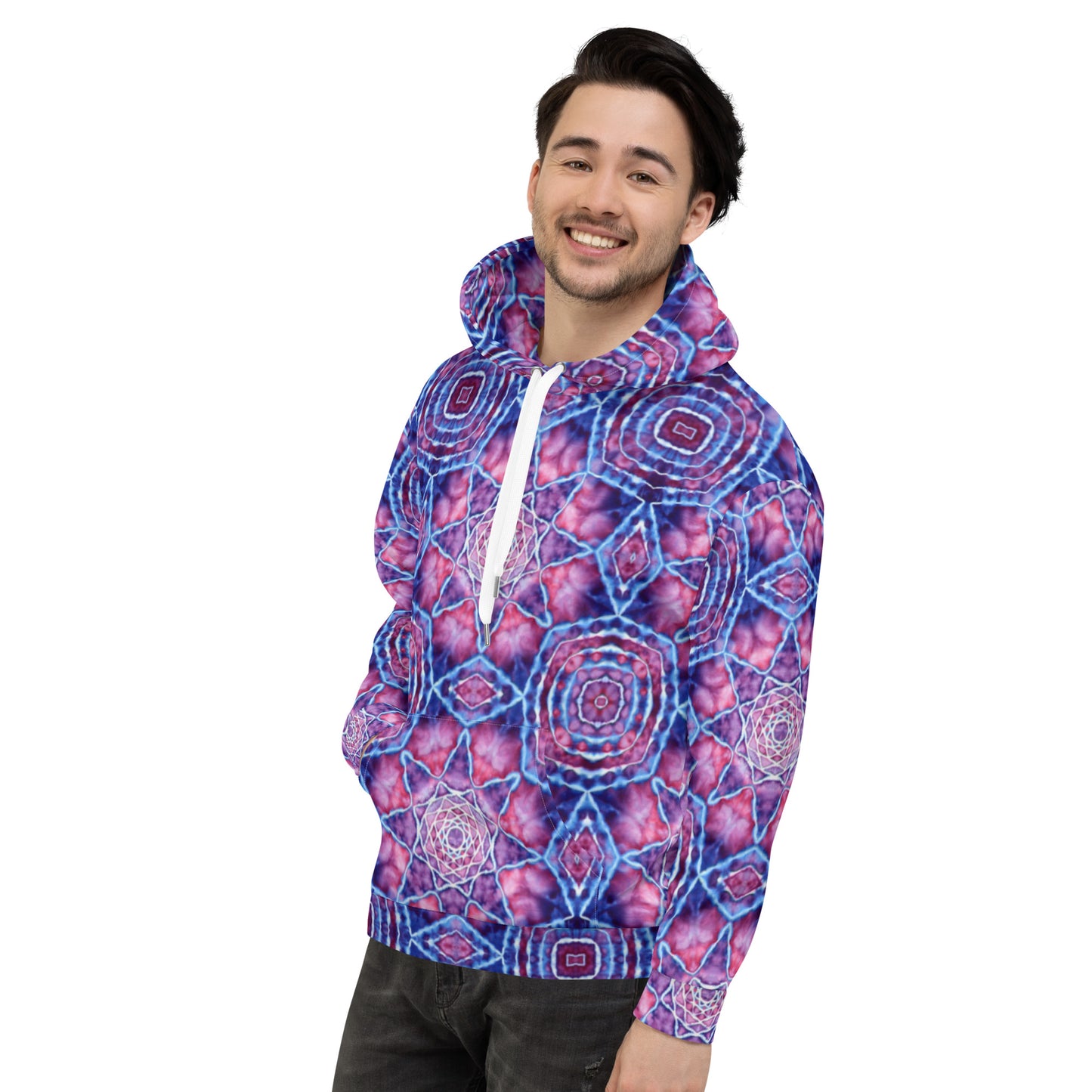 Tie Dye Print Hoodie