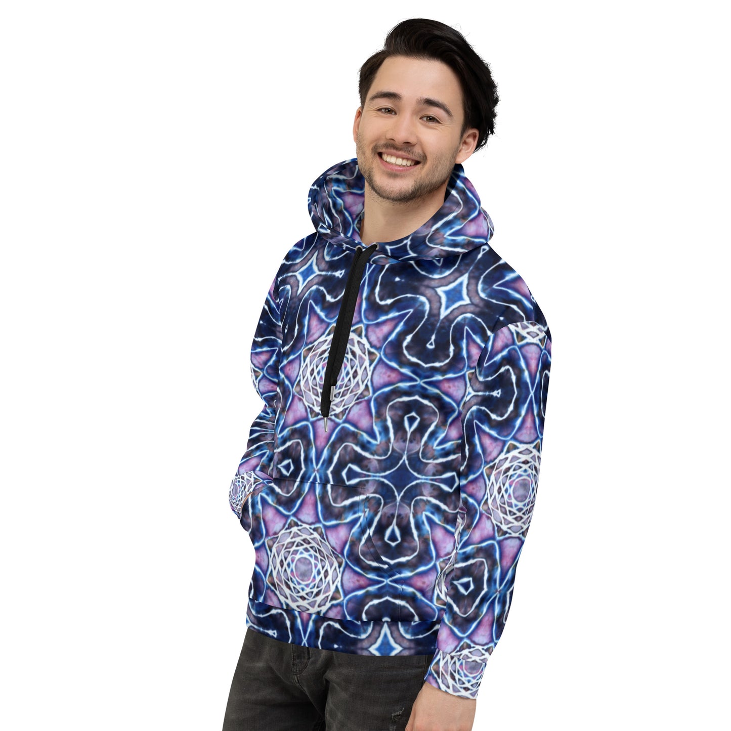 Tie Dye Print Hoodie