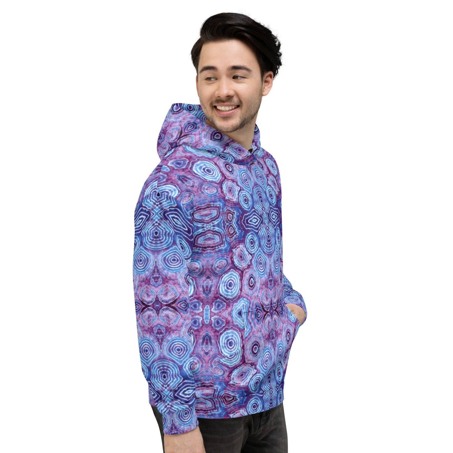 Tie Dye Print Hoodie