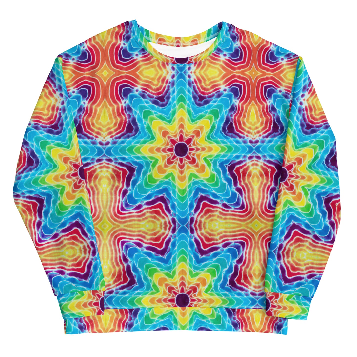 Tie Dye Print Sweatshirt