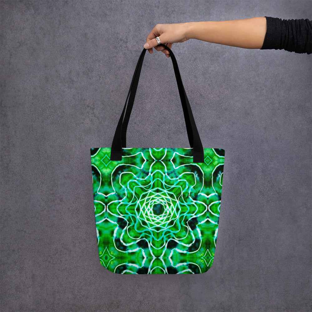 Tie Dye Print Tote Bag