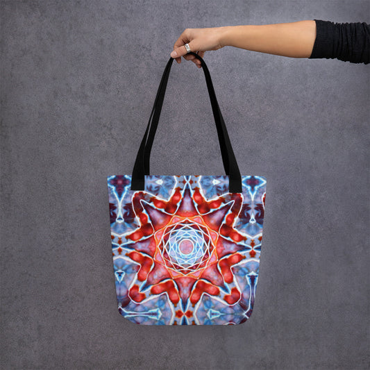 Tie Dye Print Tote Bag