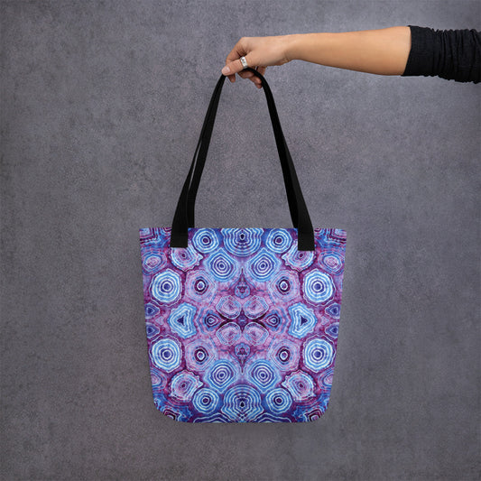 Tie Dye Print Tote Bag