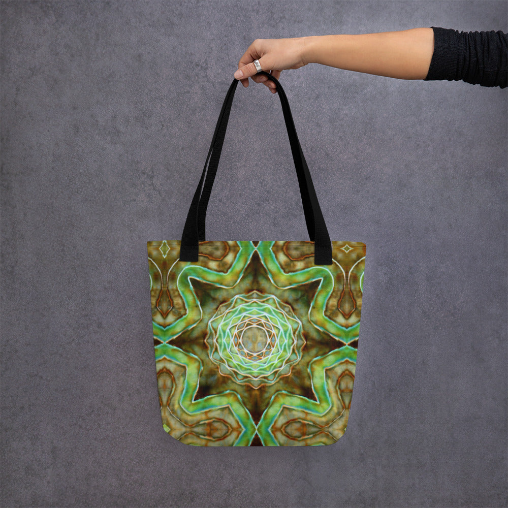 Tie Dye Print Tote Bag