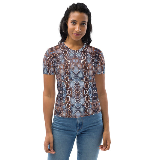 Tie Dye Print Women's T-Shirt