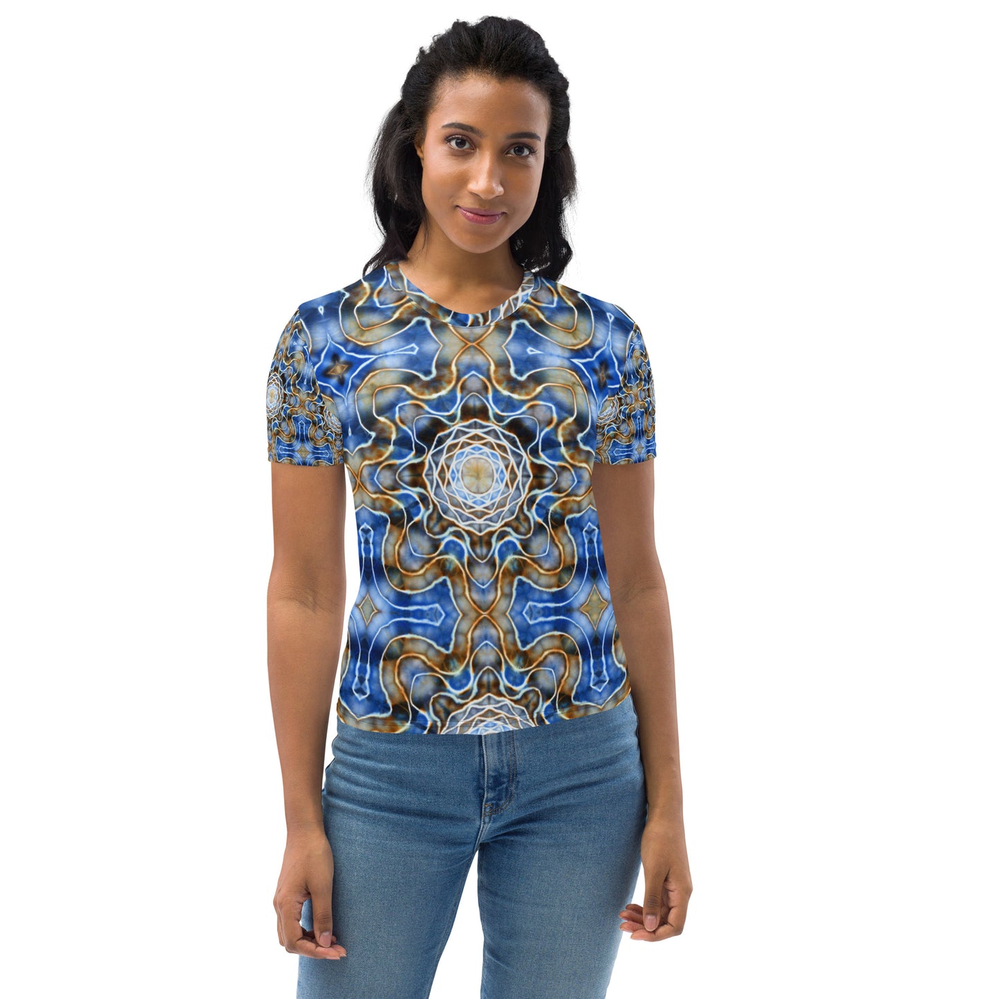 Tie Dye Print Women's T-Shirt