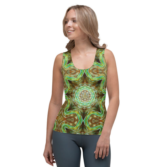 Tie Dye Print Women's Tank