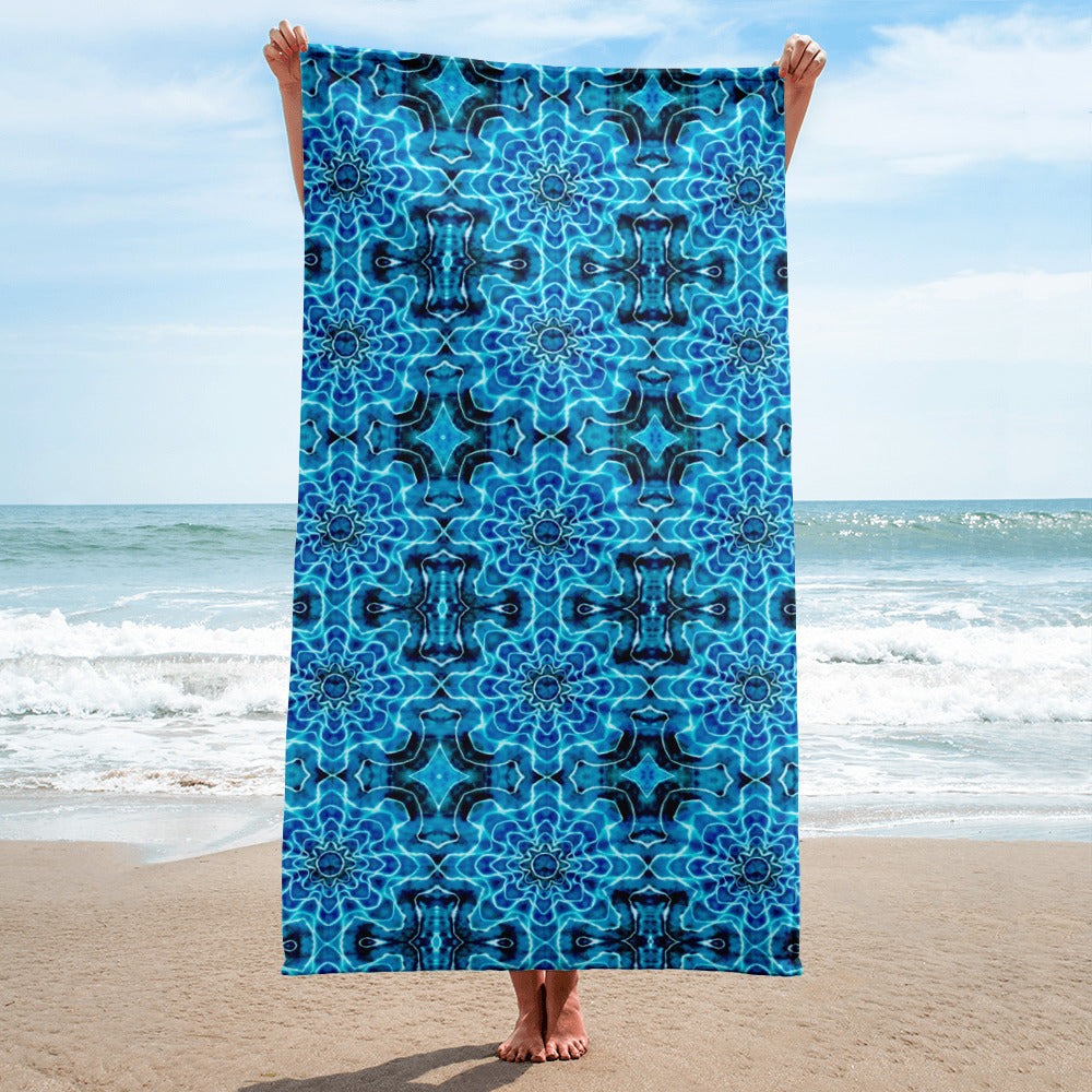 Tie Dye Print Towel