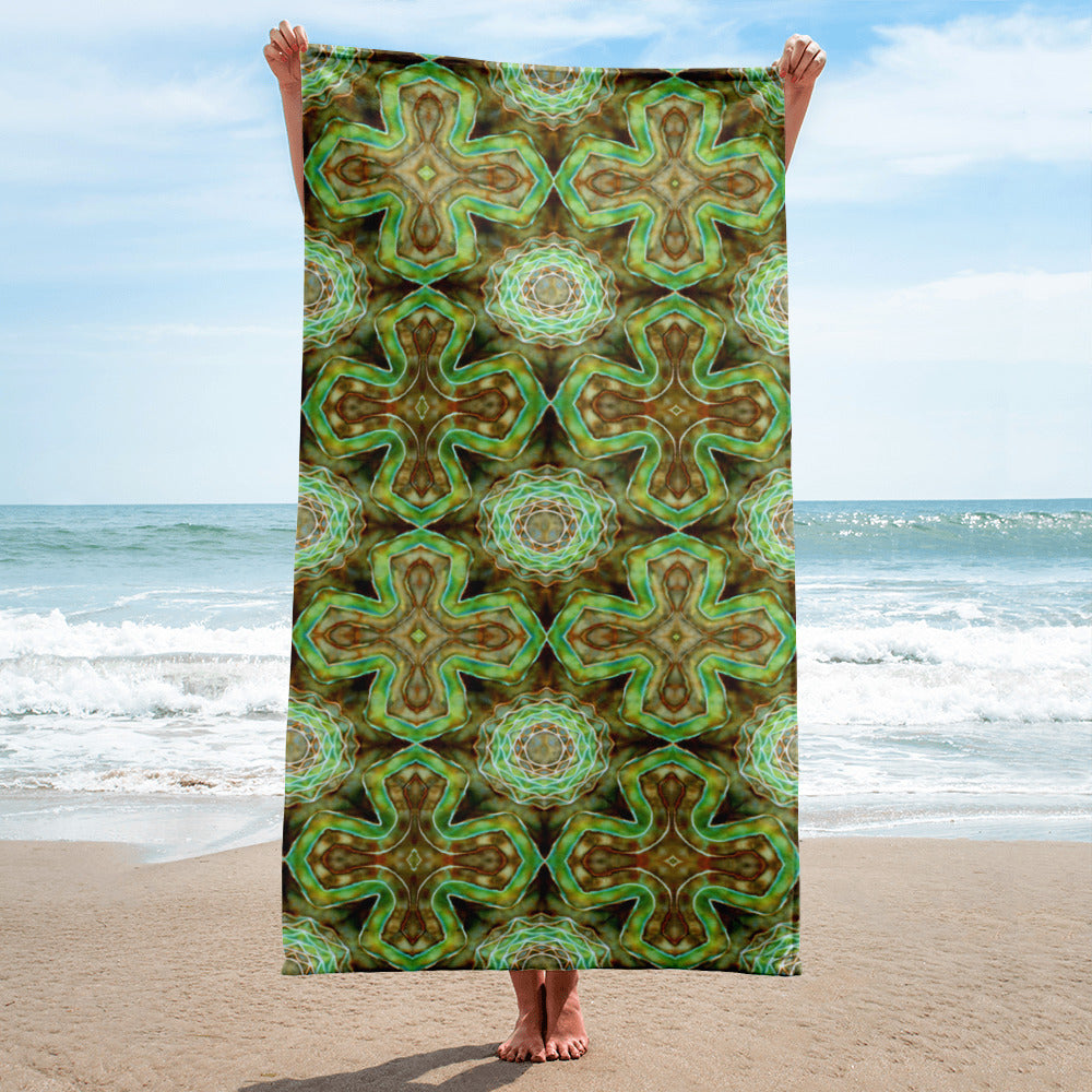 Tie Dye Print Towel