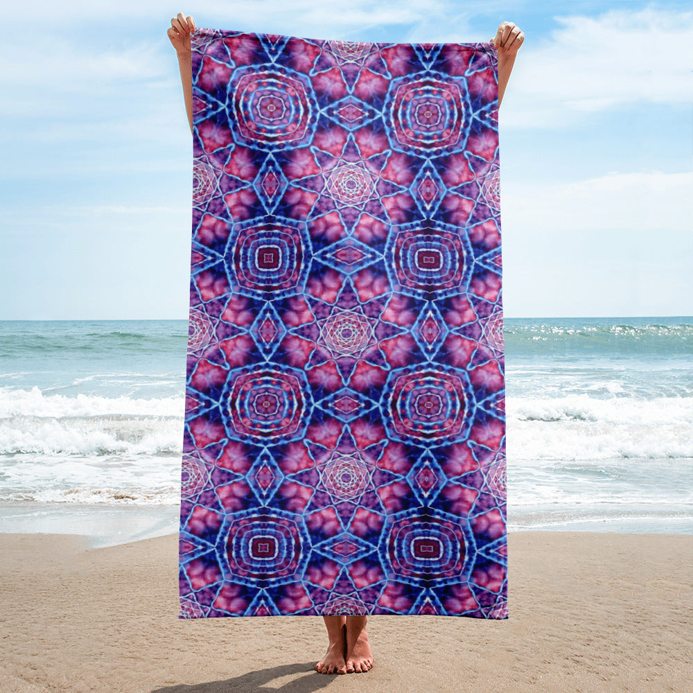 Tie Dye Print Towel