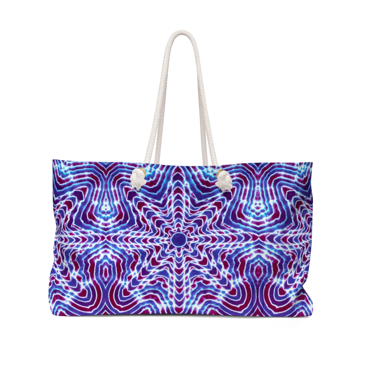 Tie Dye Print Beach Bag