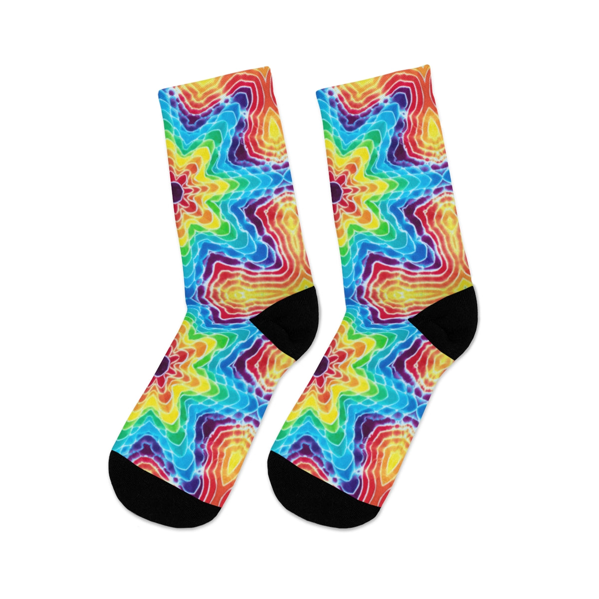 Tie Dye Print Socks