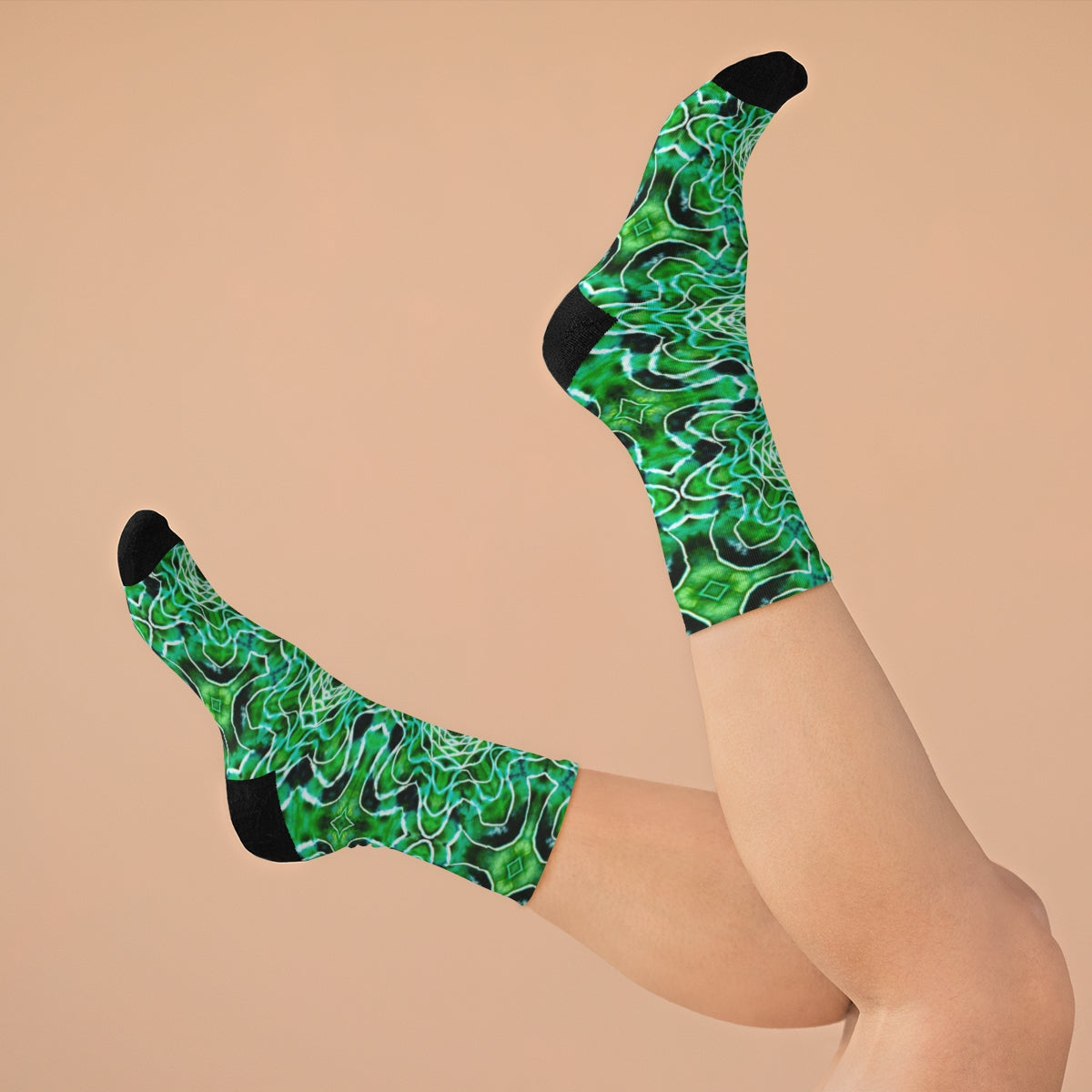 Tie Dye Print Socks