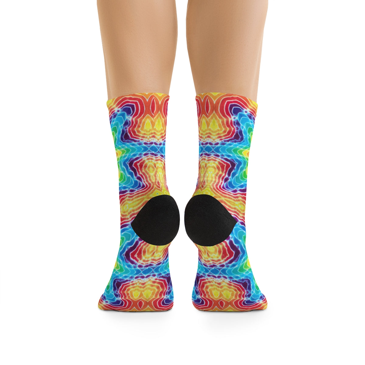 Tie Dye Print Socks