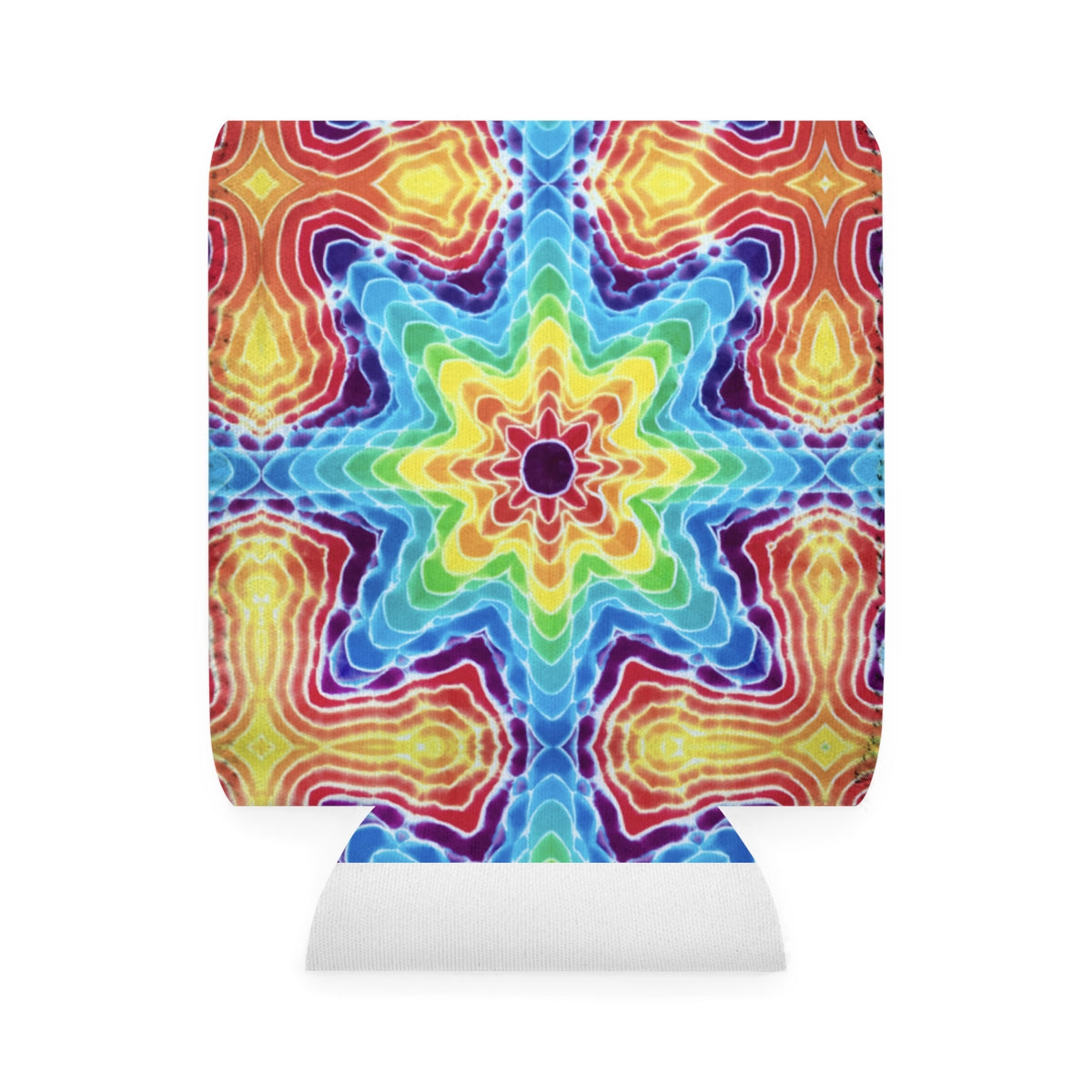 Tie Dye Print Can Sleeve