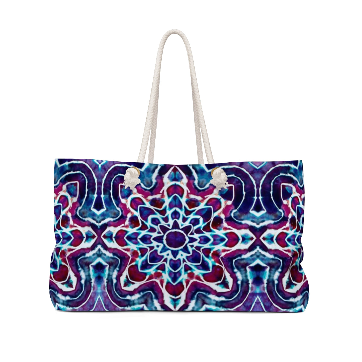 Tie Dye Print Beach Bag