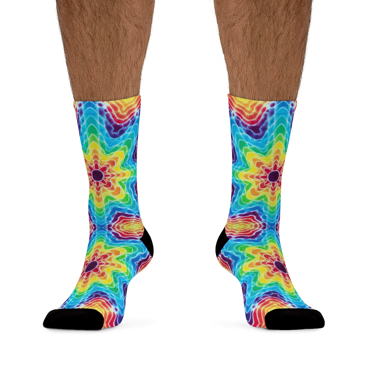 Tie Dye Print Socks