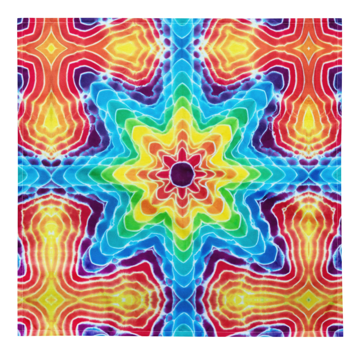 Tie Dye Print Bandana