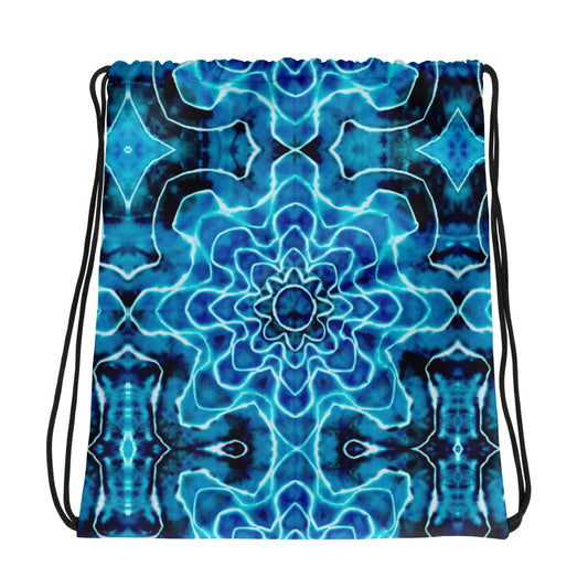 Tie Dye Print Drawstring Bag