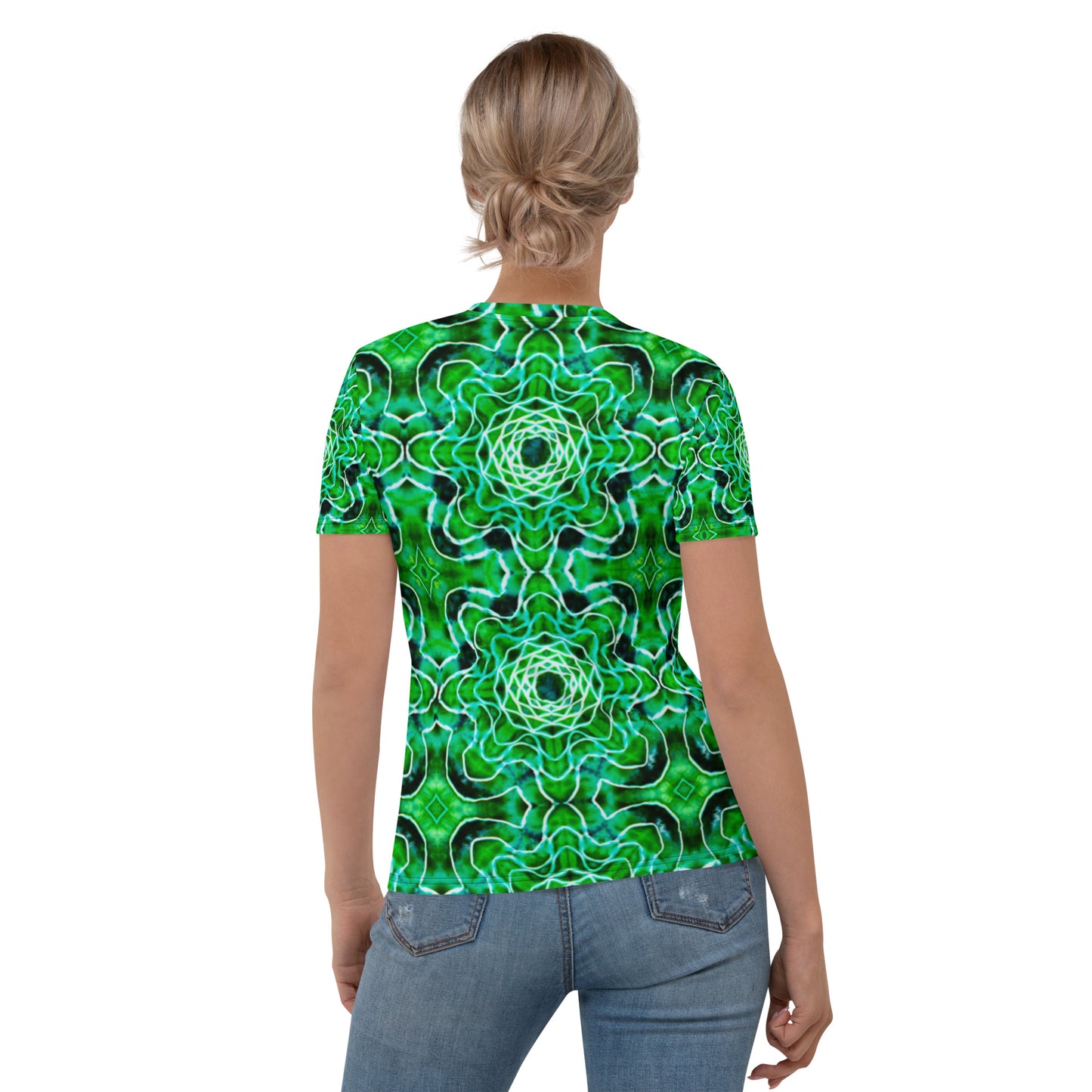 Tie Dye Print Women's T-Shirt