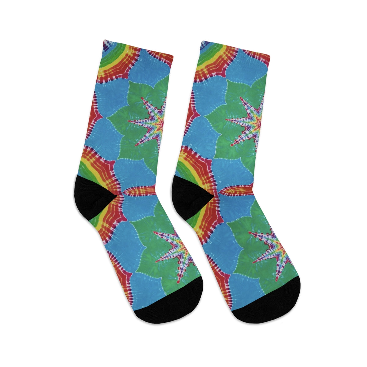 Tie Dye Print Socks