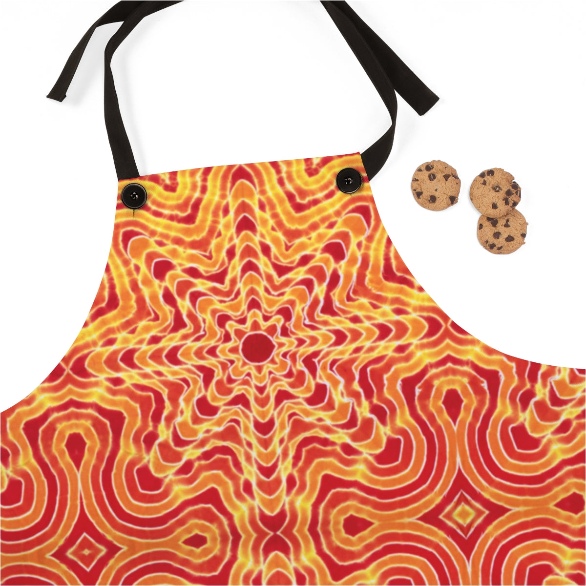 Tie Dye Print Apron