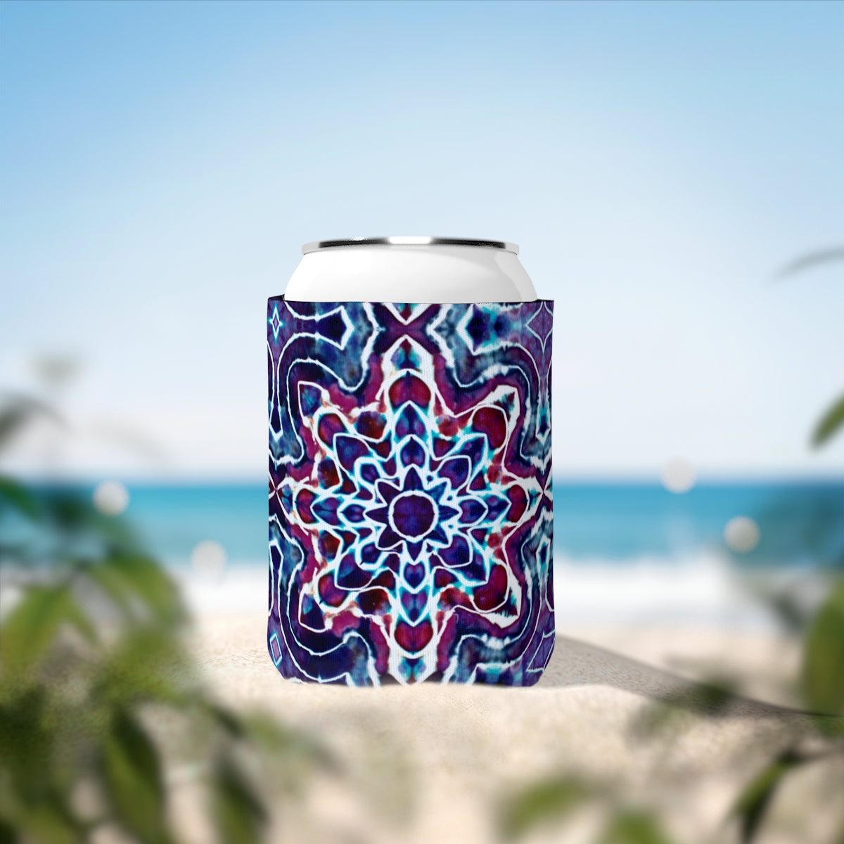 Tie Dye Print Can Sleeve