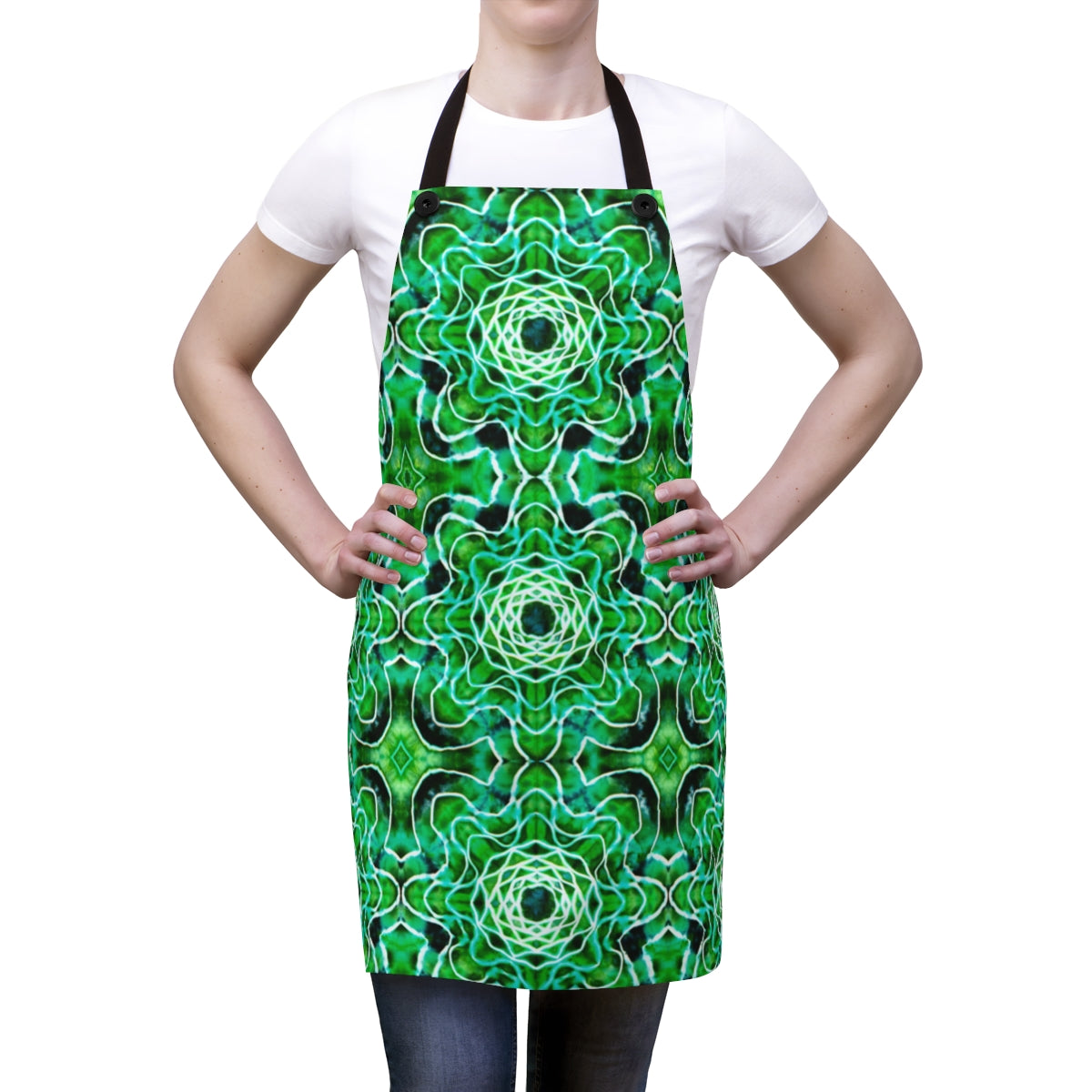 Tie Dye Print Apron