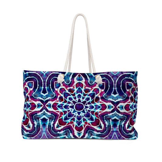 Tie Dye Print Beach Bag