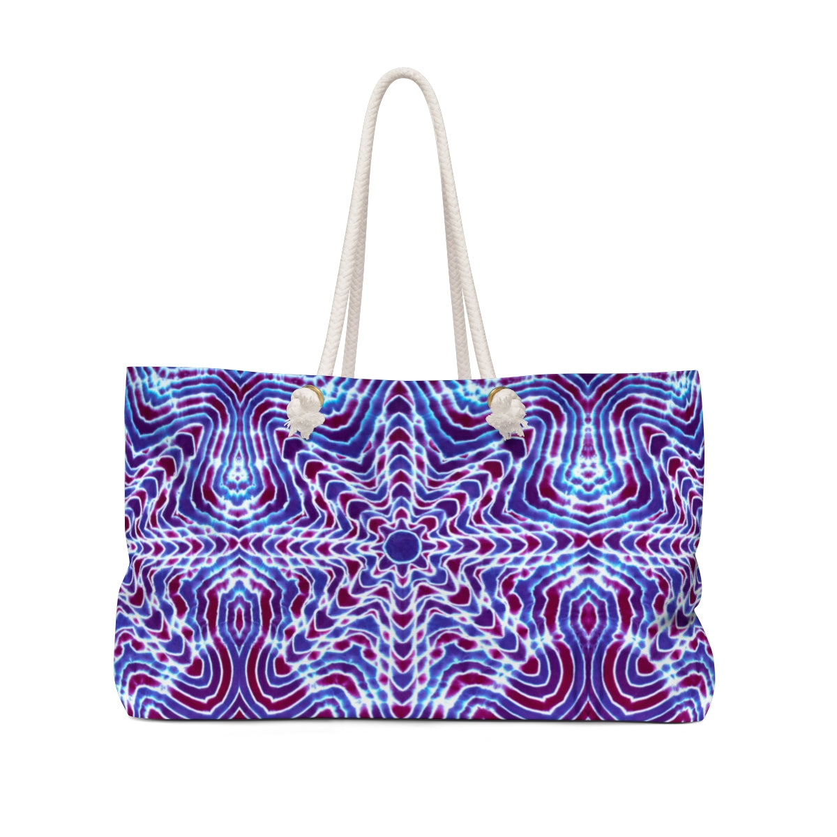 Tie Dye Print Beach Bag