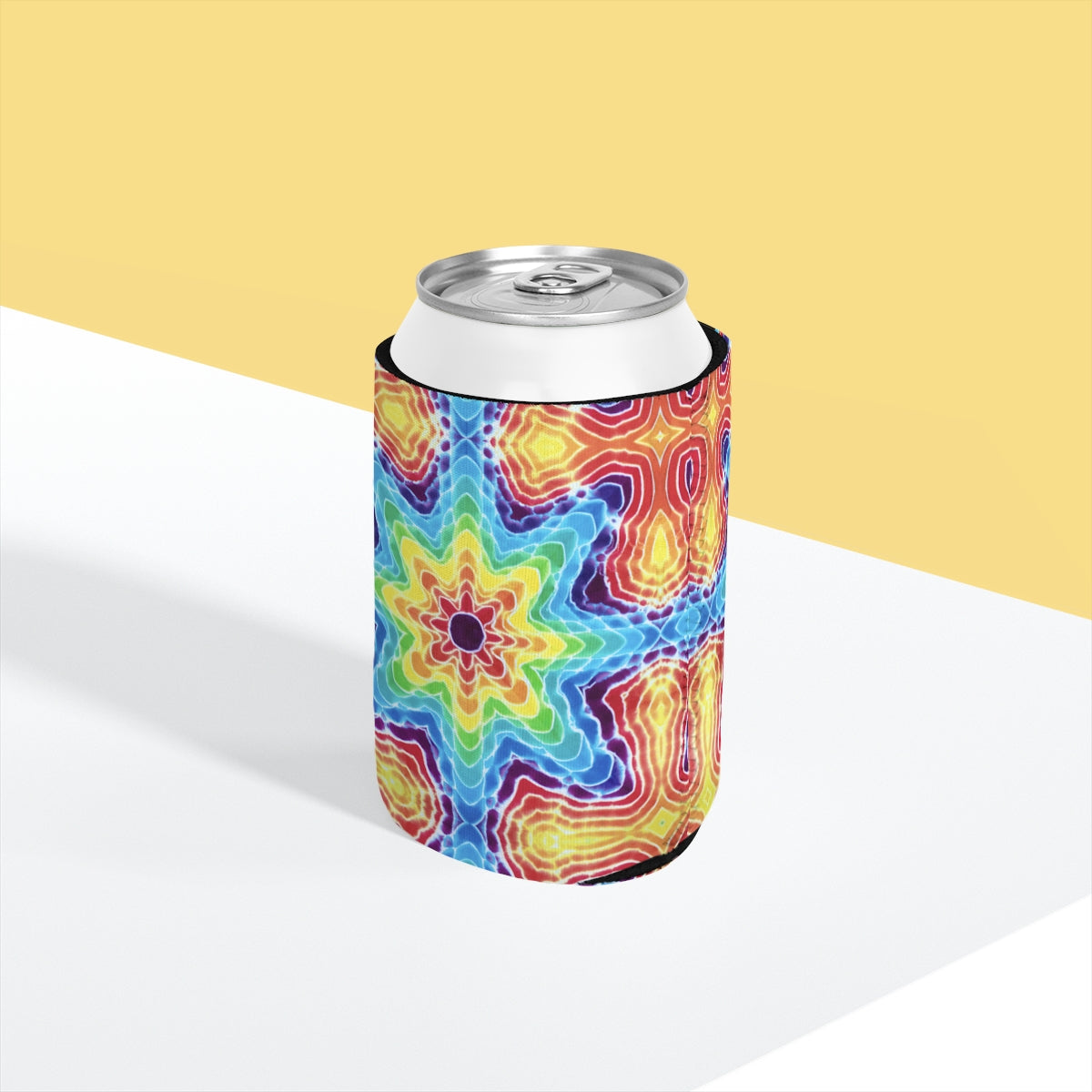 Tie Dye Print Can Sleeve