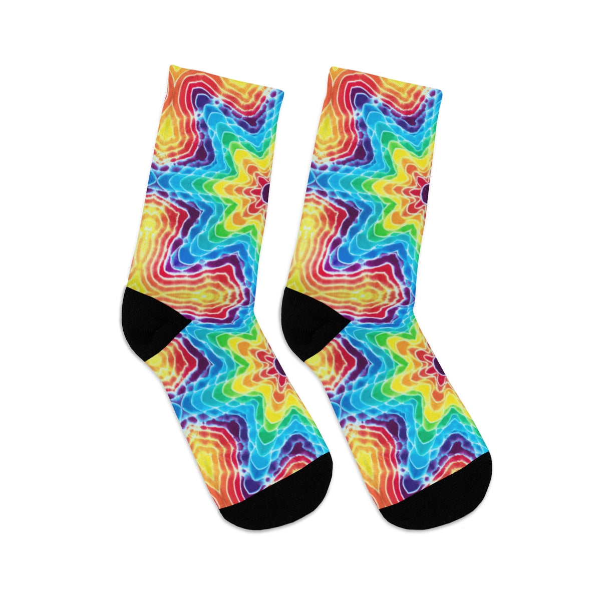 Tie Dye Print Socks